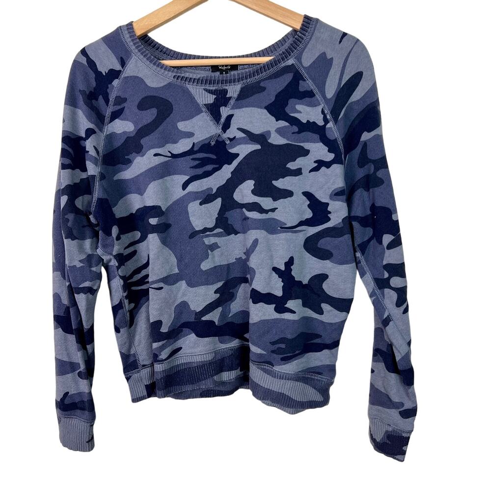 Blue Camo Women's Top